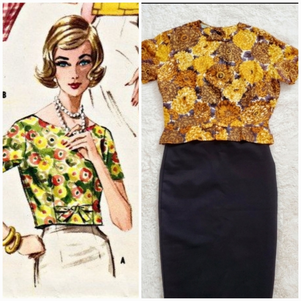 Vintage 1960's Crop Top